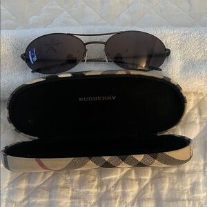 Burberry Wire Aviator Sunglasses – with Burberry case ( womens )